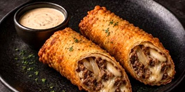 Philly Cheese Steak Roll