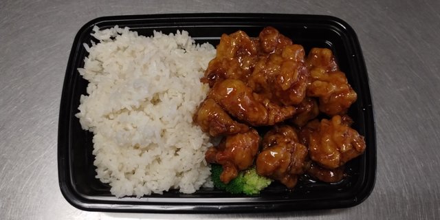 General Tso's Chicken & Shrimp