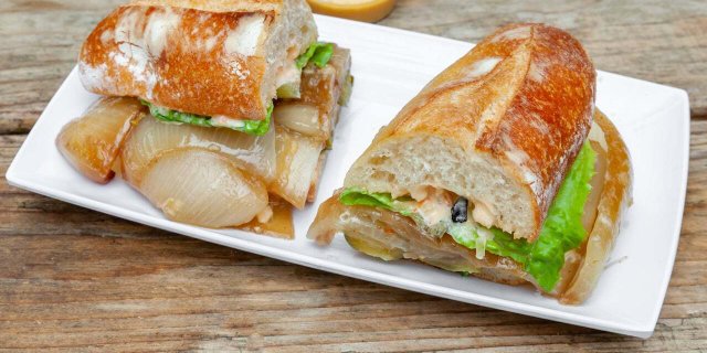 Onion Obsession Sandwich