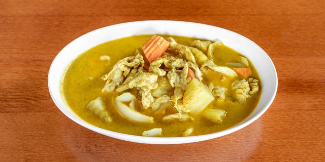 Yellow Curry Tray