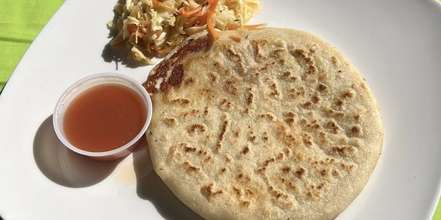 Chicken & Cheese Corn Pupusas
