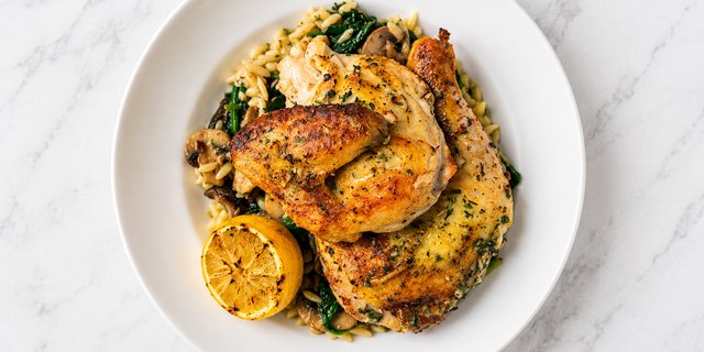 Roasted Chicken Executive Lunch