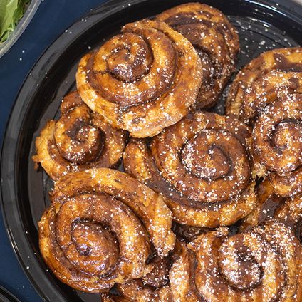 Cinnamon Roll Platter