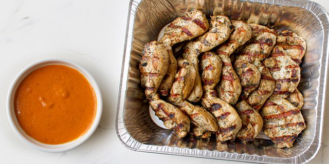 Grilled Chicken Romesco