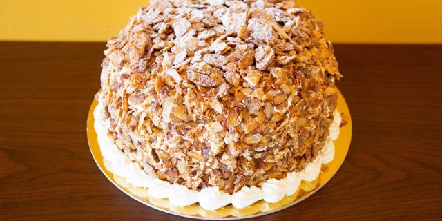 12" Burnt Almond Cake