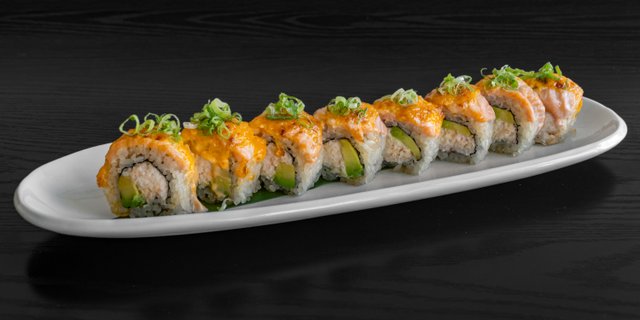 Baked Salmon Roll (Cooked)