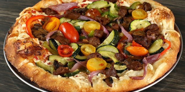 Roasted Veggie Pizza