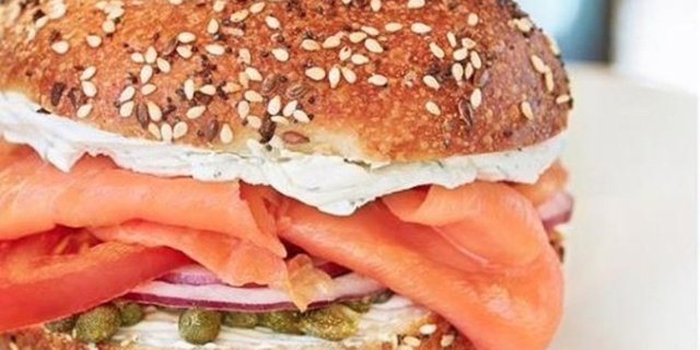 Nova Lox Sandwich