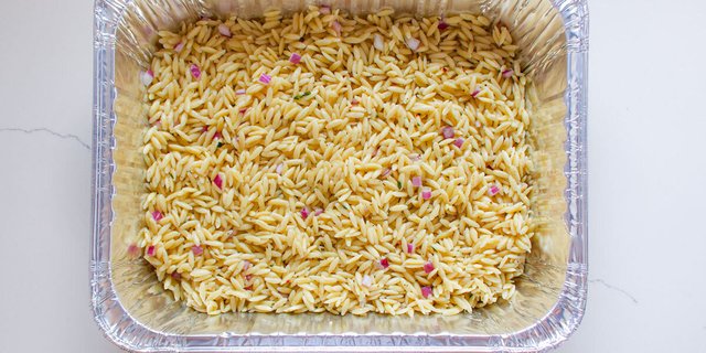 Lemon Orzo