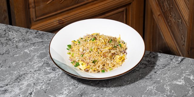 Mustard Green Shoot Fried Rice