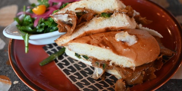 Philly Seitan Sandwich