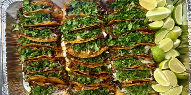 Tray of 24 Birria Tacos w/o Consommé