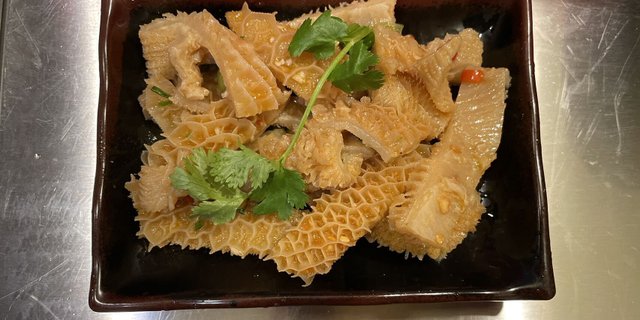 Mala Beef Tripe Tray