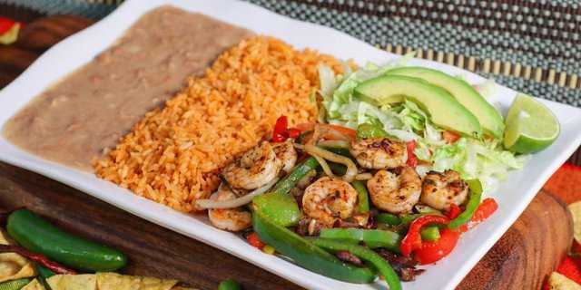 Shrimp Fajitas