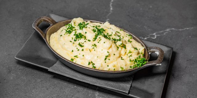 Garlic Smashed Potatoes