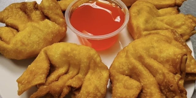 Crab Cheese Puffs