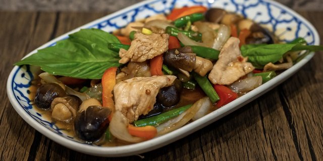 Stir-Fried Sweet Basil
