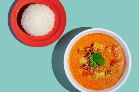 Yellow Curry Tray