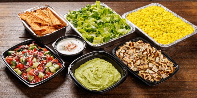 Build-Your-Own Mediterranean Chicken Meal