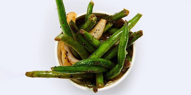Green Beans & Onions