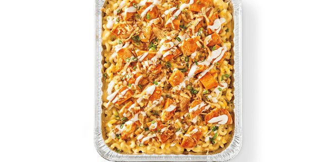 Buffalo Chicken Ranch Mac & Cheese