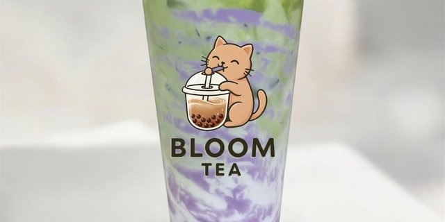Ube Matcha Latte