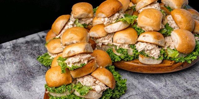 18 Chicken Salad Sliders