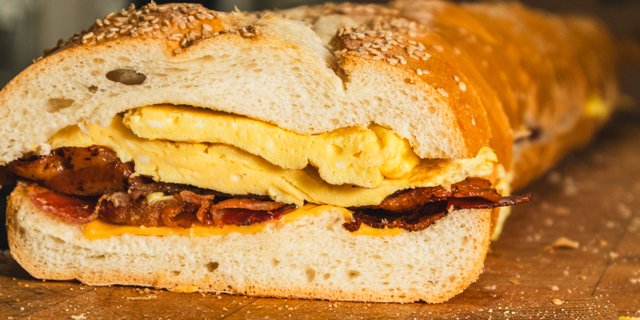 Bacon, Egg & Cheese Hero