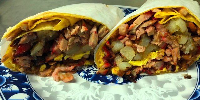 Boxed Breakfast Meatless Burrito