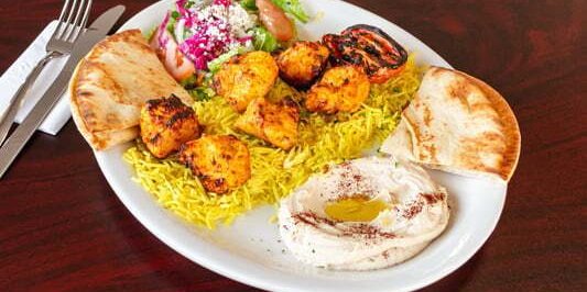 Chicken Kabob Plate