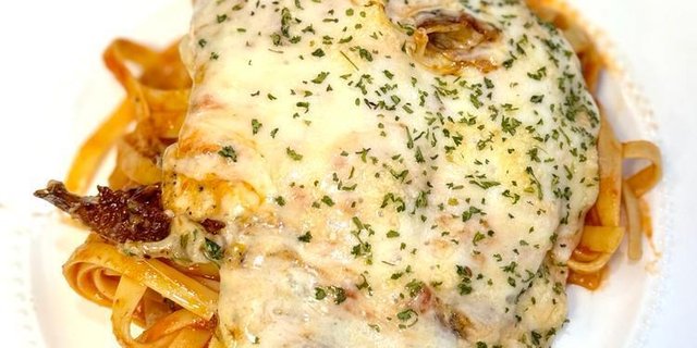 Grilled Chicken Parmesan
