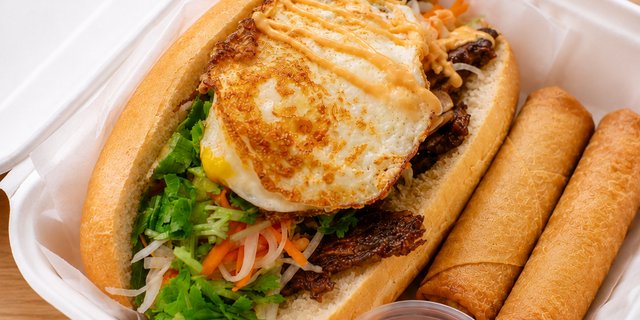 Fried Eggs Bánh Mi Boxed Lunch