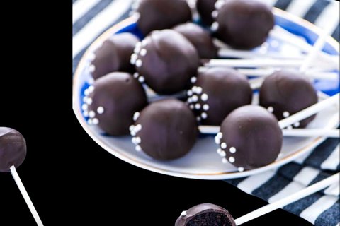 Belgian Chocolate Cake Pop