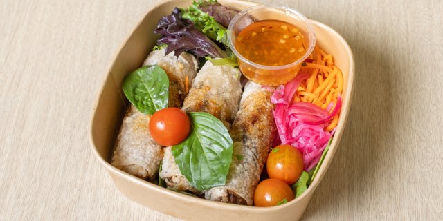 Tofu Fried Spring Rolls
