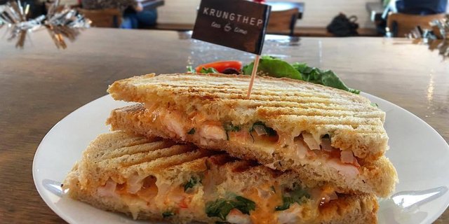 Tom Yum Sandwich