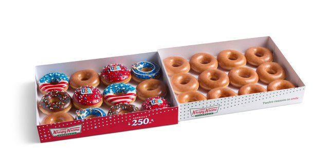 July 4th Specialty Dozen + Original Glazed® Dozen Duo