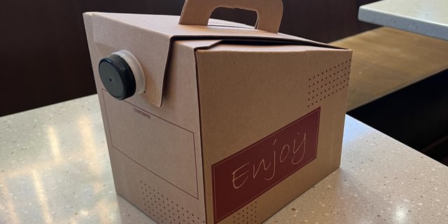 Box of Hot Tea
