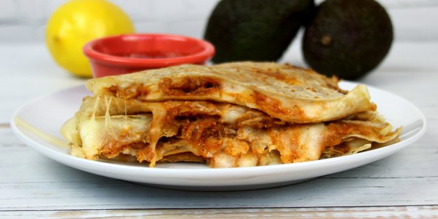 Chicken Tinga Quesadilla