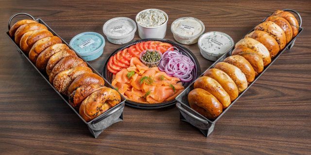 The Works Bagel & Schmear Box