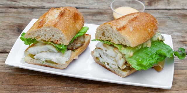 Alaskan Cod Sandwich