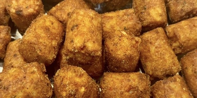 Cheesy Bacon Potato Kegs