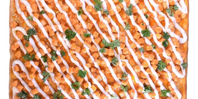 Buffalo Chicken Square 18" Pizza