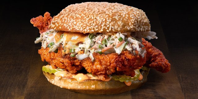 Hot Chick Crispy Chicken Sandwich