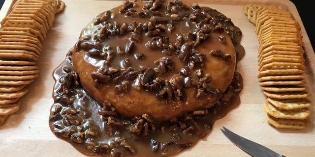 Southern Praline Baked Brie