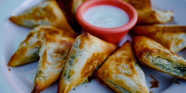 Spinach & Feta Triangles