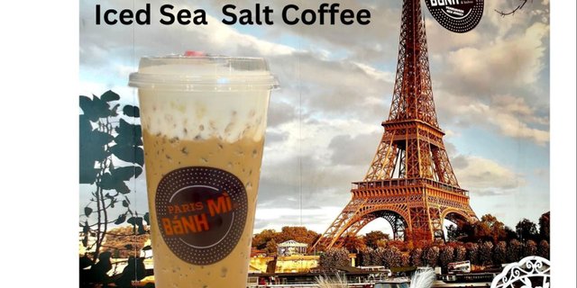 Iced Sea Salt Coffee