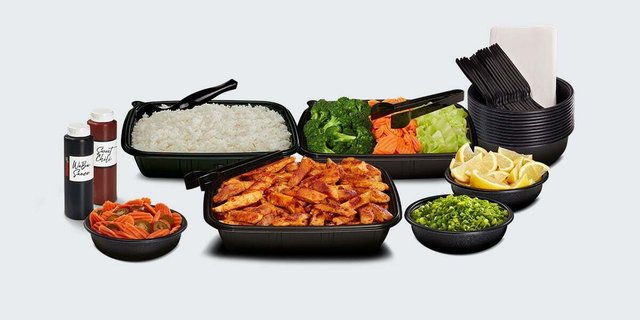 Sweet & Spicy Chicken Bowl Bar