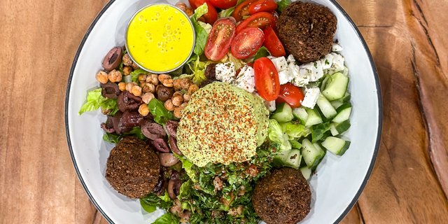 Gluten-Free Falafel Salad