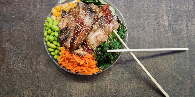 Unagi Tail Poke Bowl