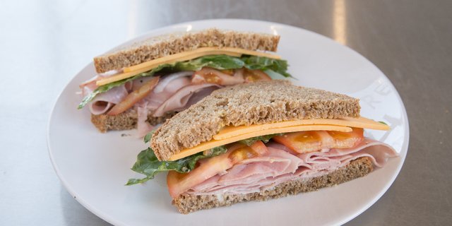 Classic Ham & Cheese Sandwich